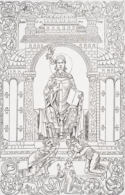 Pope St. Gregory I by English School